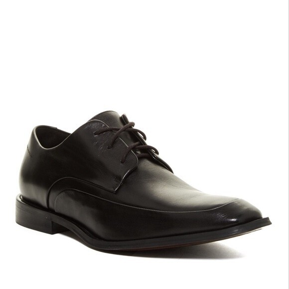 Kenneth Cole Black Down the Shore Lace Up Shoe 10 - Picture 1 of 8